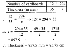 RD Sharma Class 8 Solutions Chapter 10 Direct and Inverse variations Ex 10.1 21