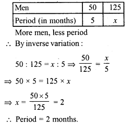 RD Sharma Class 8 Solutions Chapter 10 Direct and Inverse variations Ex 10.2 15