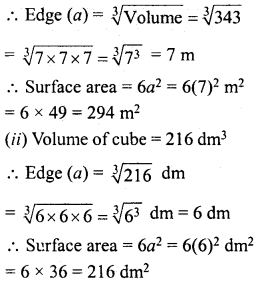 RD Sharma Class 8 Solutions Chapter 21 Mensuration II Ex 21.3 1