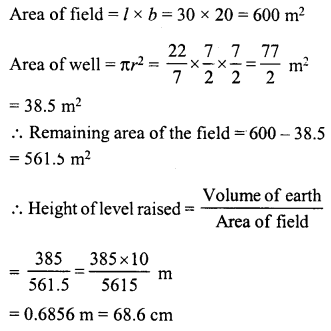 RD Sharma Class 8 Solutions Chapter 22 Mensuration III Ex 22.2 57