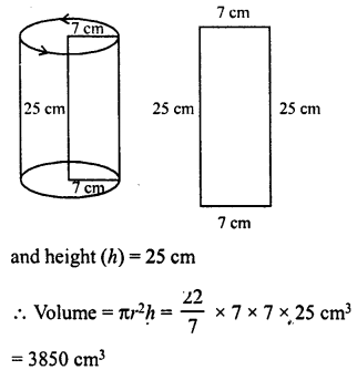 RD Sharma Class 8 Solutions Chapter 22 Mensuration III Ex 22.2 9