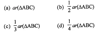 RD Sharma Class 9 Solutions Chapter 14 Quadrilaterals MCQS Q19.1