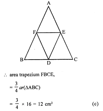 RD Sharma Class 9 Solutions Chapter 14 Quadrilaterals MCQS Q5.1