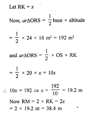 RD Sharma Class 9 Solutions Chapter 15 Areas of Parallelograms and Triangles Ex 15.3 Q1.2