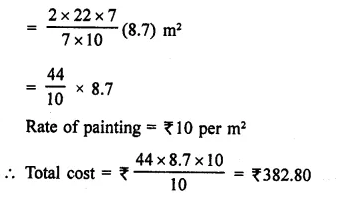 RD Sharma Class 9 Solutions Chapter 21 Surface Areas and Volume of a Sphere Ex 21.1 12.2
