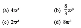 RD Sharma Class 9 Solutions Chapter 21 Surface Areas and Volume of a Sphere MCQS 12.1