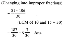 RS Aggarwal Class 6 Solutions Chapter 5 Fractions Ex 5E 9.1