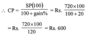 RS Aggarwal Class 7 Solutions Chapter 11 Profit and Loss Ex 11B 11