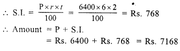 RS Aggarwal Class 7 Solutions Chapter 12 Simple Interest Ex 12A 1