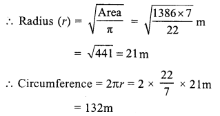 RS Aggarwal Class 7 Solutions Chapter 20 Mensuration Ex 20F 7