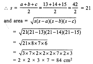 RS Aggarwal Class 7 Solutions Chapter 20 Mensuration Ex 20G 7