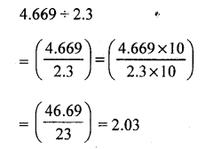 RS Aggarwal Class 7 Solutions Chapter 3 Decimals CCE Test Paper 10