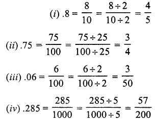 RS Aggarwal Class 7 Solutions Chapter 3 Decimals Ex 3A 1