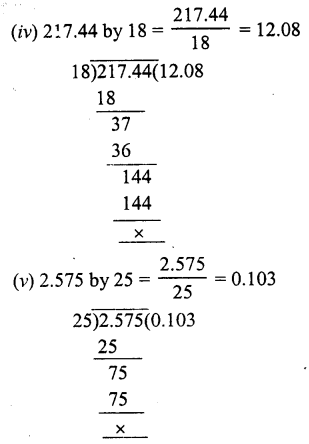 RS Aggarwal Class 7 Solutions Chapter 3 Decimals Ex 3D 6