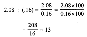 RS Aggarwal Class 7 Solutions Chapter 3 Decimals Ex 3E 5