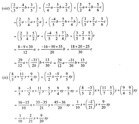 RS Aggarwal Class 7 Solutions Chapter 6 Algebraic Expressions Ex 6A 4