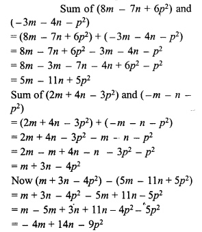 RS Aggarwal Class 7 Solutions Chapter 6 Algebraic Expressions Ex 6A 9