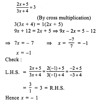 RS Aggarwal Class 7 Solutions Chapter 7 Linear Equations in One Variable Ex 7A 35