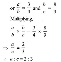 RS Aggarwal Class 7 Solutions Chapter 8 Ratio and Proportion Ex 8C 1