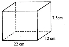 RS Aggarwal Class 8 Solutions Chapter 20 Volume and Surface Area of Solids Ex 20A 1.1