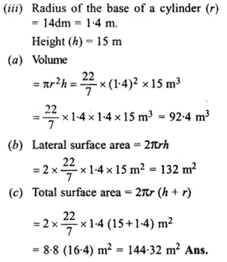 RS Aggarwal Class 8 Solutions Chapter 20 Volume and Surface Area of Solids Ex 20B 1.3
