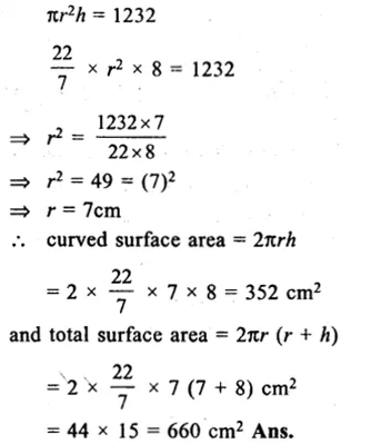 RS Aggarwal Class 8 Solutions Chapter 20 Volume and Surface Area of Solids Ex 20B 9.1