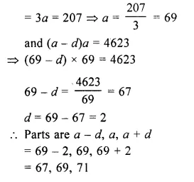 Selina Concise Mathematics Class 10 ICSE Solutions Chapter 10 Arithmetic Progression Ex 10D Q6.1