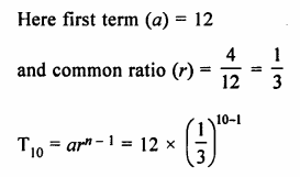 Selina Concise Mathematics Class 10 ICSE Solutions Chapter 11 Geometric Progression Ex 11A Q5.1