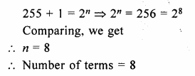 Selina Concise Mathematics Class 10 ICSE Solutions Chapter 11 Geometric Progression Ex 11D Q11.2