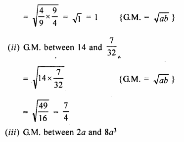 Selina Concise Mathematics Class 10 ICSE Solutions Chapter 11 Geometric Progression Ex 11D Q12.1