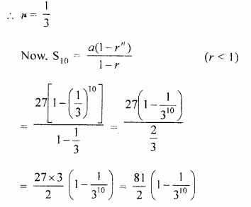 Selina Concise Mathematics Class 10 ICSE Solutions Chapter 11 Geometric Progression Ex 11D Q18.2