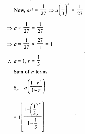 Selina Concise Mathematics Class 10 ICSE Solutions Chapter 11 Geometric Progression Ex 11D Q5.2