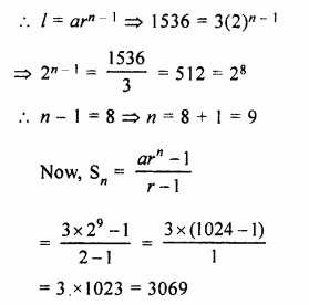 Selina Concise Mathematics Class 10 ICSE Solutions Chapter 11 Geometric Progression Ex 11D Q7.2