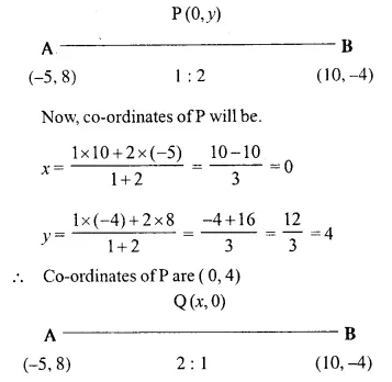 Selina Concise Mathematics Class 10 ICSE Solutions Chapter 13 Section and Mid-Point Formula Ex 13A Q15.2