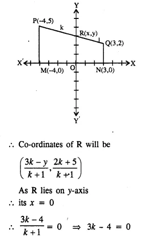 Selina Concise Mathematics Class 10 ICSE Solutions Chapter 13 Section and Mid-Point Formula Ex 13A Q23.1