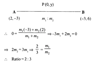 Selina Concise Mathematics Class 10 ICSE Solutions Chapter 13 Section and Mid-Point Formula Ex 13A Q3.1