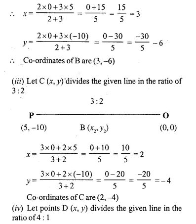 Selina Concise Mathematics Class 10 ICSE Solutions Chapter 13 Section and Mid-Point Formula Ex 13A Q8.2