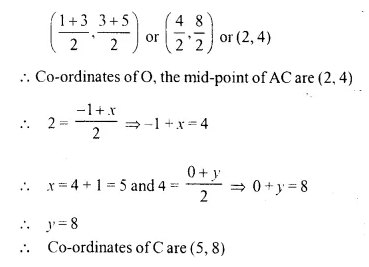 Selina Concise Mathematics Class 10 ICSE Solutions Chapter 13 Section and Mid-Point Formula Ex 13B Q12.2