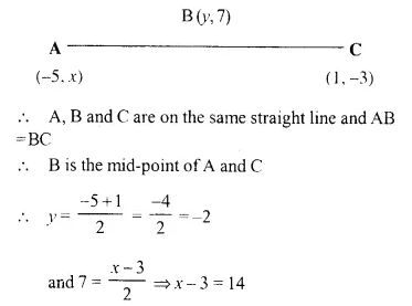 Selina Concise Mathematics Class 10 ICSE Solutions Chapter 13 Section and Mid-Point Formula Ex 13B Q14.1