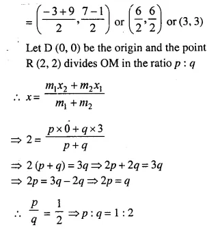 Selina Concise Mathematics Class 10 ICSE Solutions Chapter 13 Section and Mid-Point Formula Ex 13C Q14.1