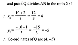 Selina Concise Mathematics Class 10 ICSE Solutions Chapter 13 Section and Mid-Point Formula Ex 13C Q18.2