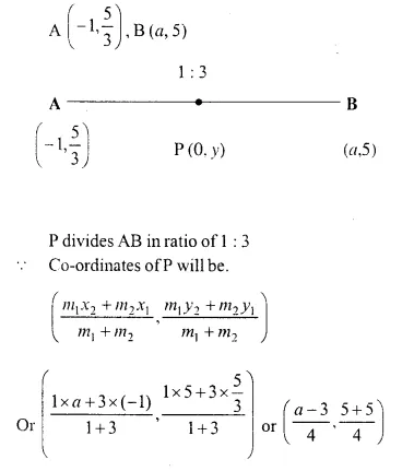 Selina Concise Mathematics Class 10 ICSE Solutions Chapter 13 Section and Mid-Point Formula Ex 13C Q5.1