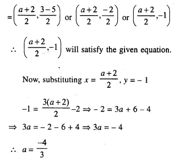 Selina Concise Mathematics Class 10 ICSE Solutions Chapter 14 Equation of a Line Ex 14A Q7.1