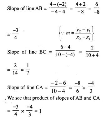 Selina Concise Mathematics Class 10 ICSE Solutions Chapter 14 Equation of a Line Ex 14B Q8.1