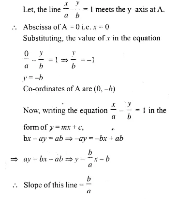 Selina Concise Mathematics Class 10 ICSE Solutions Chapter 14 Equation of a Line Ex 14E Q11.1