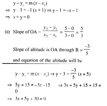 Selina Concise Mathematics Class 10 ICSE Solutions Chapter 14 Equation of a Line Ex 14E Q12.2