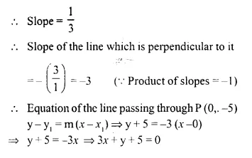Selina Concise Mathematics Class 10 ICSE Solutions Chapter 14 Equation of a Line Ex 14E Q3.1