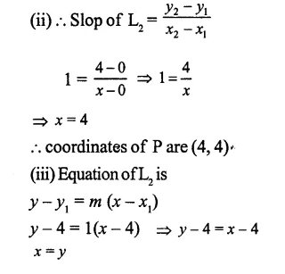 Selina Concise Mathematics Class 10 ICSE Solutions Chapter 14 Equation of a Line Ex 14E Q30.2