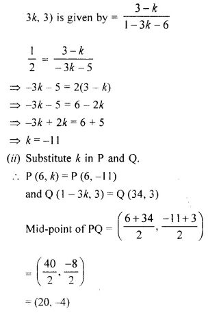 Selina Concise Mathematics Class 10 ICSE Solutions Chapter 14 Equation of a Line Ex 14E Q40.1