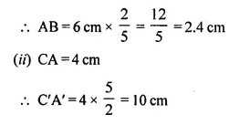 Selina Concise Mathematics Class 10 ICSE Solutions Chapter 15 Similarity Ex 15D Q1.1